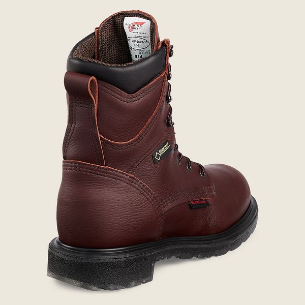 レッド ウィング(Red Wing) SuperSole® 2.0 - 8インチ防水ソフトトゥ ブーツ メンズ ボルドー JP14763